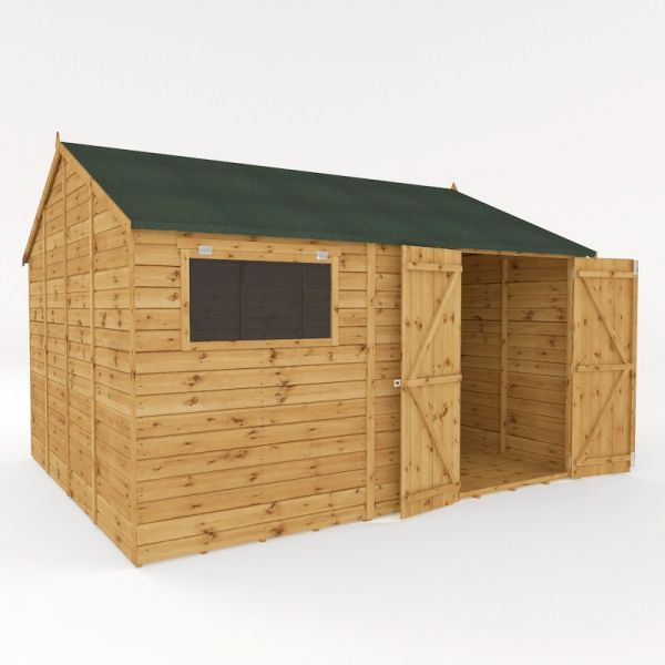 Mercia Premium Shiplap Reverse Apex Workshop 12x10