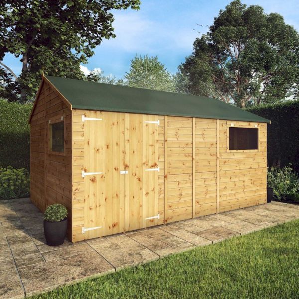 Mercia Premium Shiplap Reverse Apex Workshop 14x10