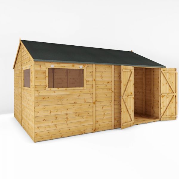 Mercia Premium Shiplap Reverse Apex Workshop 14x10