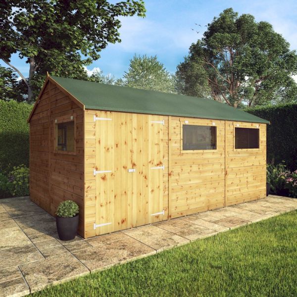 Mercia Premium Shiplap Reverse Apex Workshop 15x10