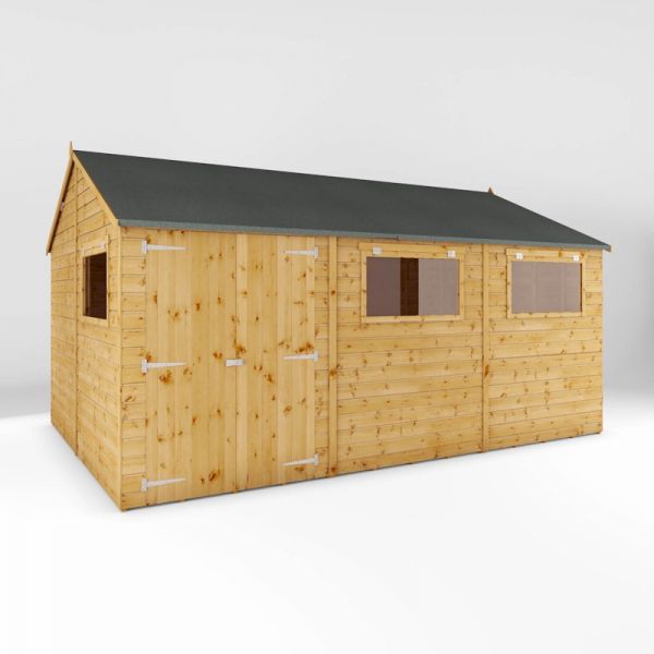 Mercia Premium Shiplap Reverse Apex Workshop 15x10