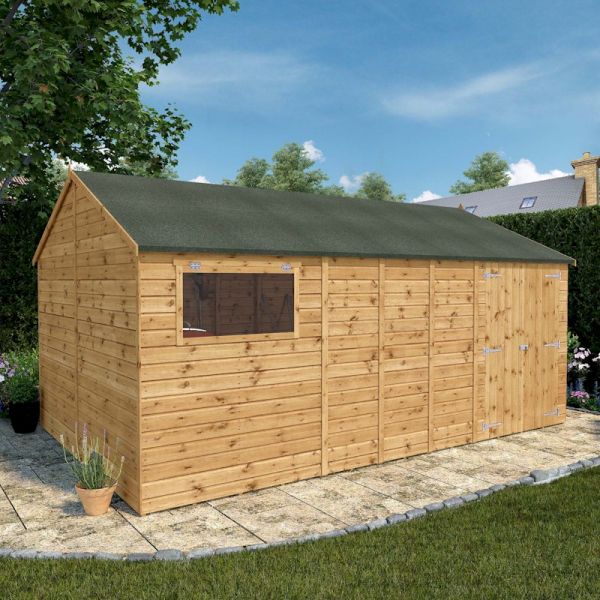 Mercia Premium Shiplap Reverse Apex Workshop 16x10