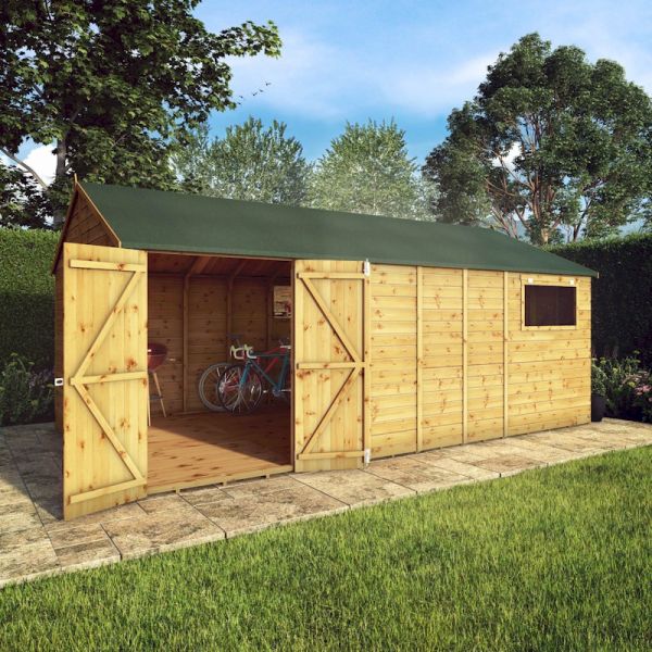 Mercia Premium Shiplap Reverse Apex Workshop 18x10