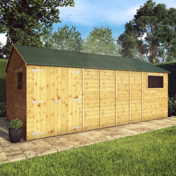 Mercia Premium Shiplap Reverse Apex Workshop 18x10