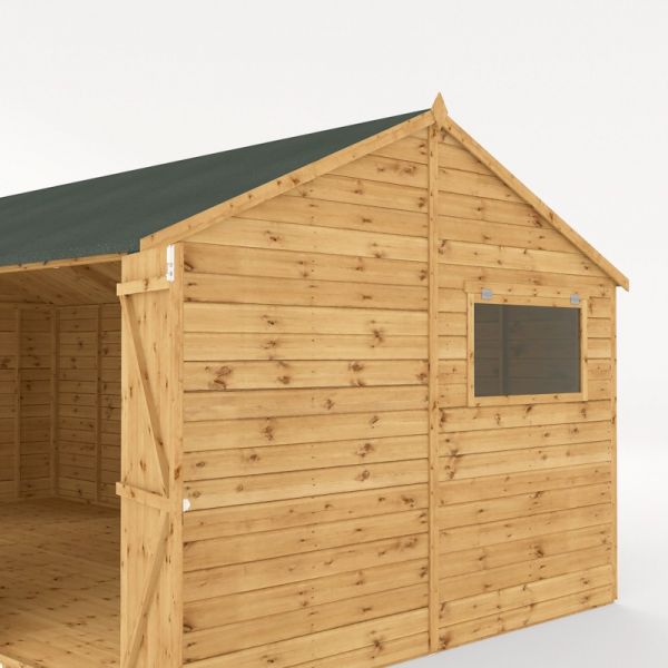 Mercia Premium Shiplap Reverse Apex Workshop 20x10