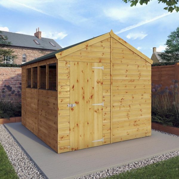 Mercia Shiplap Apex Shed 10x8