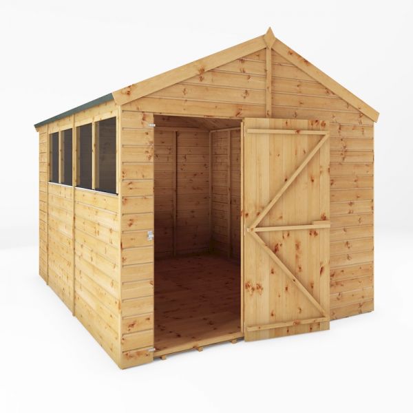 Mercia Shiplap Apex Shed 10x8