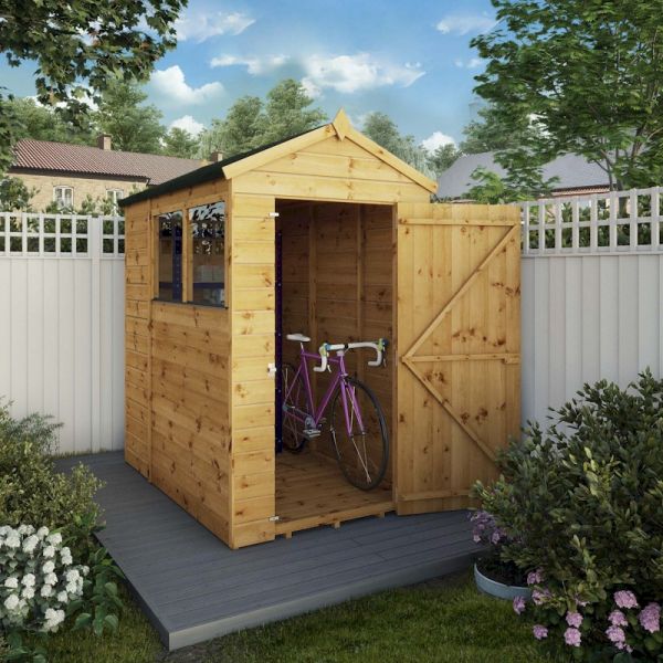 Mercia Shiplap Apex Shed 6x4