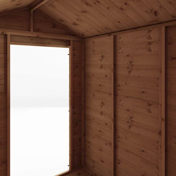 Mercia Shiplap Apex Shed 7x5 - Windowless