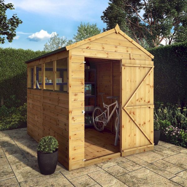 Mercia Shiplap Apex Shed 8x6