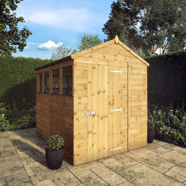 Mercia Shiplap Apex Shed 8x6