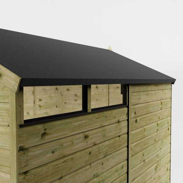 Mercia Shiplap Security Apex Shed 8x6