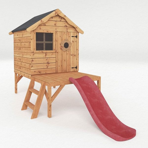 Mercia Snug Tower Slide Playhouse