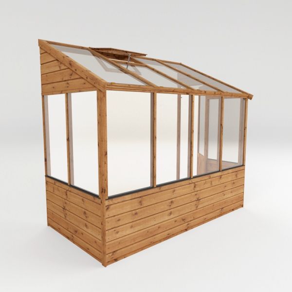 Mercia Traditional Lean To Greenhouse 8x4