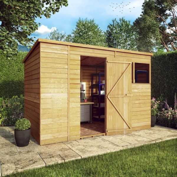 Mercia Value Overlap Pent Shed 10x6