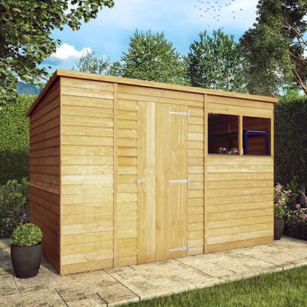 Mercia Value Overlap Pent Shed 10x6