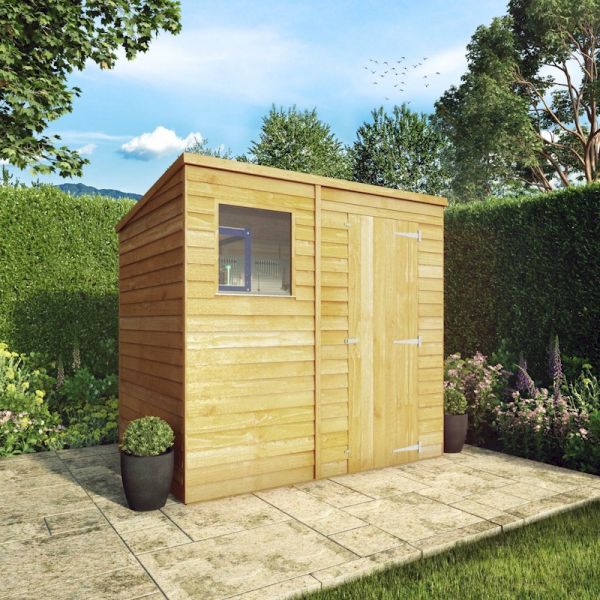 Mercia Value Overlap Pent Shed 7x5