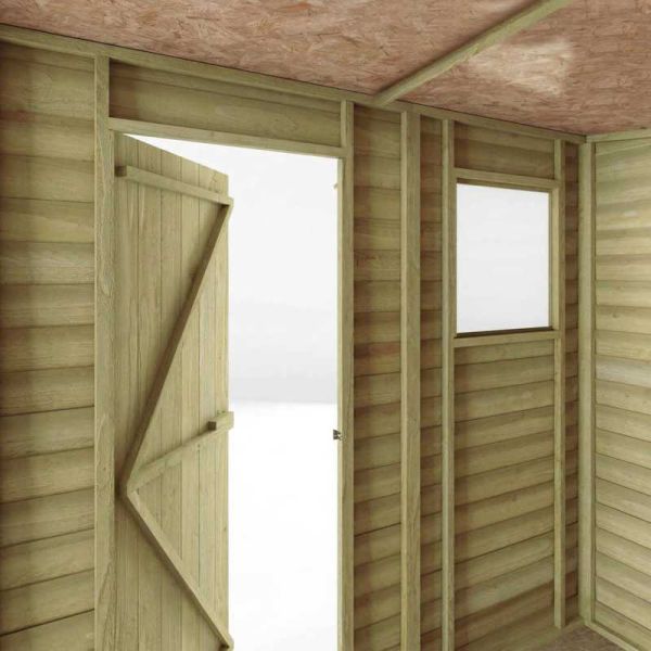 Mercia Value Overlap Pent Shed 7x5