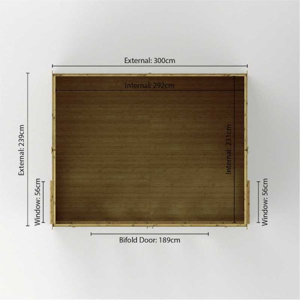 Mercia Vermont Summerhouse 10x8