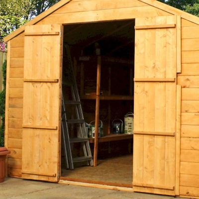 mercia classic shiplap apex shed 10x8 - one garden