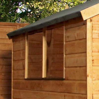 Mercia Classic Shiplap Apex Shed 6x4 - One Garden