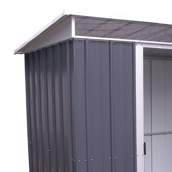 Yardmaster Toplight Pent 85SP18 Metal Shed 2.26 x 1.46m