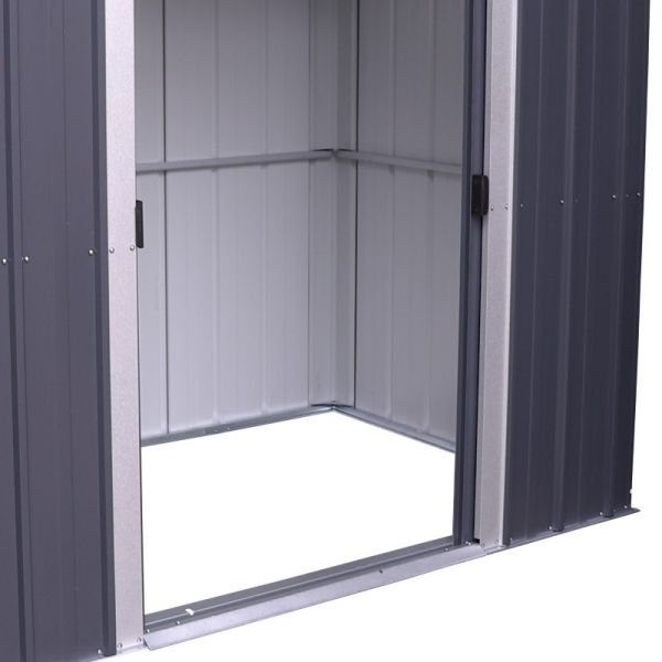 Yardmaster Toplight Pent 85SP18 Metal Shed 2.26 x 1.46m