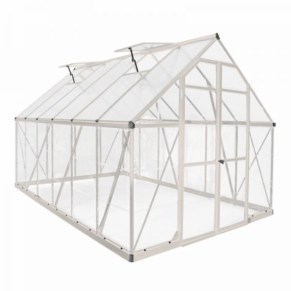 Palram - Canopia Balance 8x12 Extended Greenhouse - Silver
