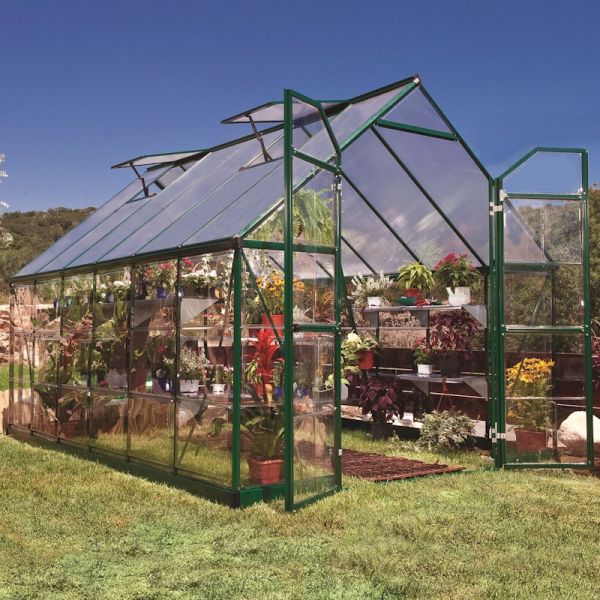 Palram - Canopia Balance 8x12 Greenhouse - Green