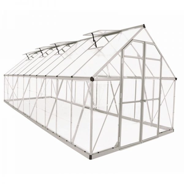 Palram - Canopia Balance 8x20 Extended Greenhouse - Silver