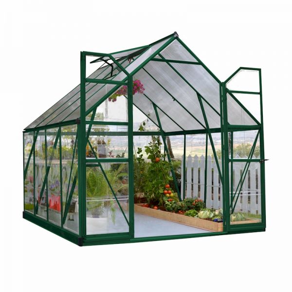 Palram - Canopia Balance 8x8 Greenhouse - Green