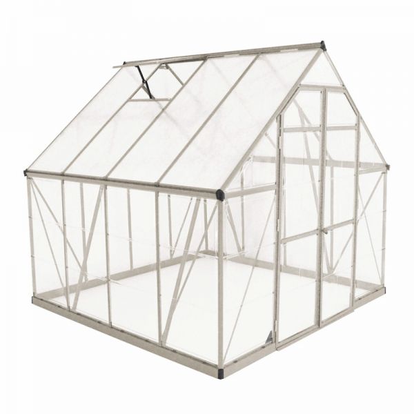 Palram - Canopia Balance 8x8 Greenhouse - Silver