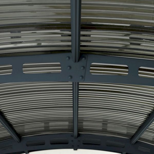 Palram - Canopia Carport Atlas 5000 Grey Solar Grey