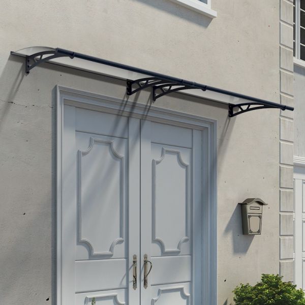 Palram - Canopia Door Canopy Altair 3000 Grey Clear