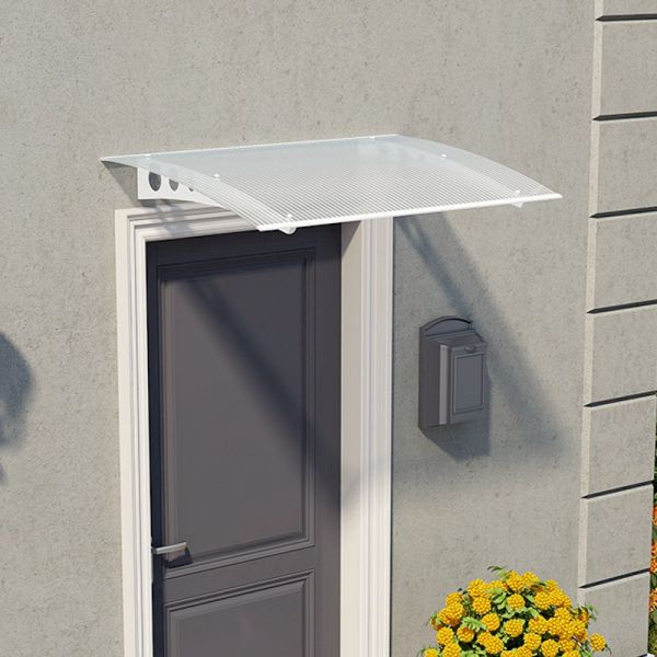Palram - Canopia Door Canopy Lyra 1350 White Twinwall