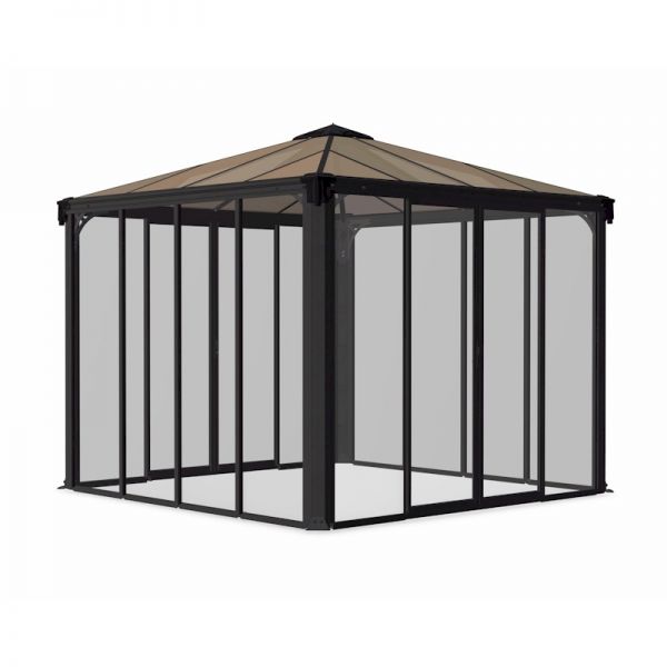 Palram - Canopia Gazebo Ledro 3000 Closed Grey