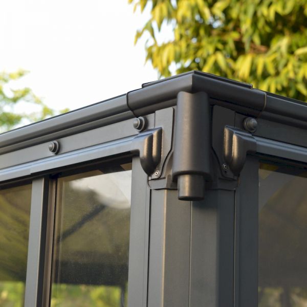 Palram - Canopia Gazebo Ledro 3600 Closed Grey