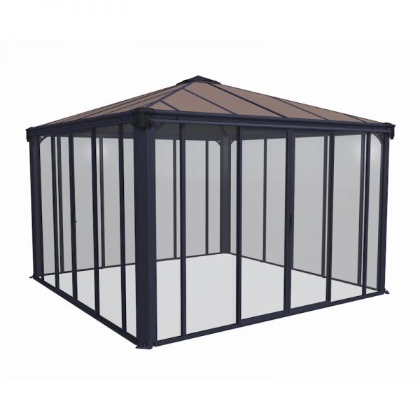 Palram - Canopia Gazebo Ledro 3600 Closed Grey