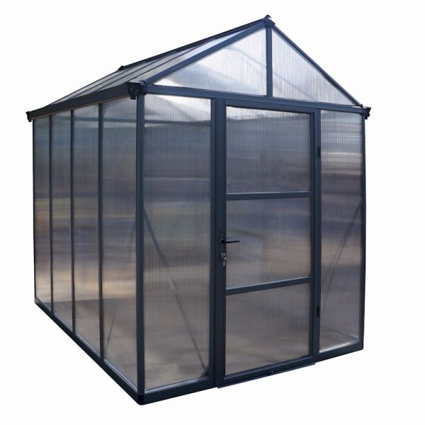 Palram - Canopia Glory 6x8 Greenhouse - Grey