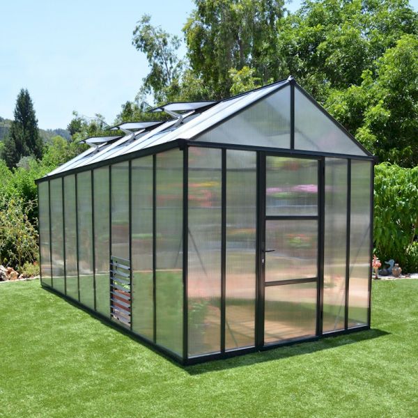 Palram - Canopia Glory 8x16 Greenhouse - Grey