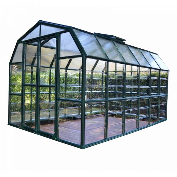 Palram - Canopia Grand Gardener Clear 8x12 Greenhouse