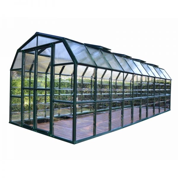 Palram - Canopia Grand Gardener Clear 8x20 Greenhouse