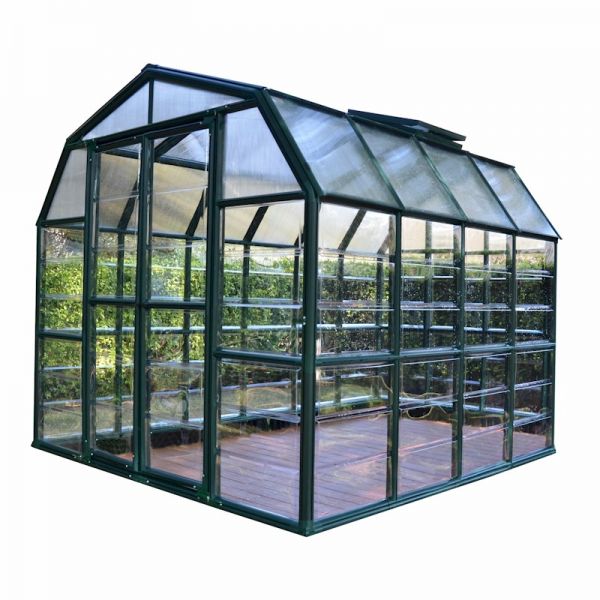 Palram - Canopia Grand Gardener Clear 8x8 Greenhouse