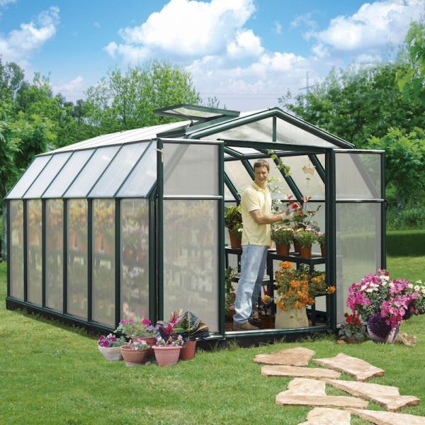 Palram - Canopia Hobby Gardener 8x12 Greenhouse