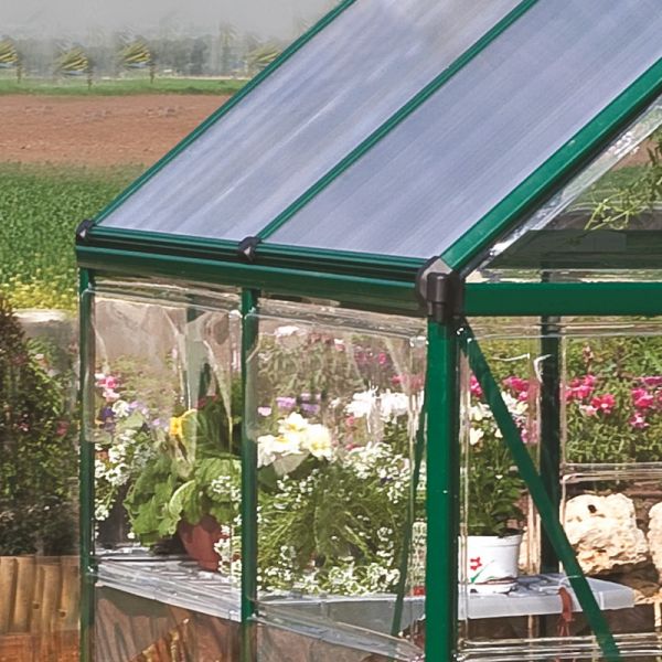 Palram - Canopia Hybrid 6x10 Greenhouse - Green