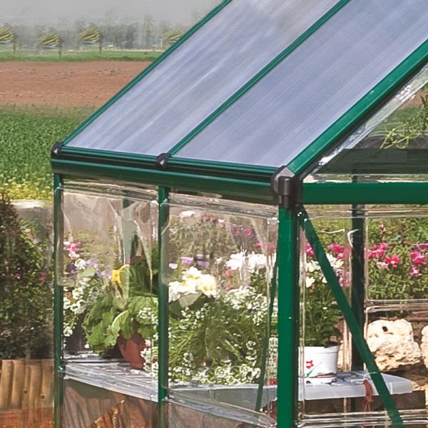 Palram - Canopia Hybrid 6x12 Greenhouse - Green