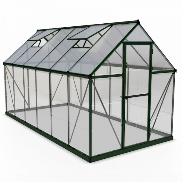 Palram - Canopia Hybrid 6x12 Greenhouse - Green