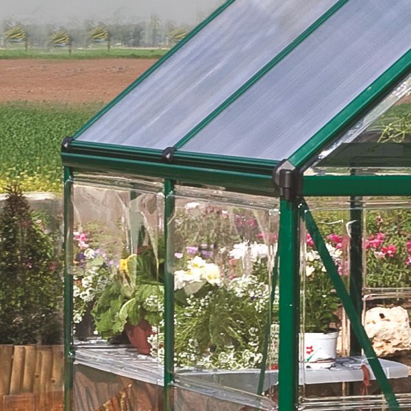Palram - Canopia Hybrid 6x14 Greenhouse - Green