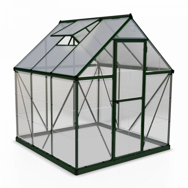 Palram - Canopia Hybrid 6x6 Greenhouse - Green