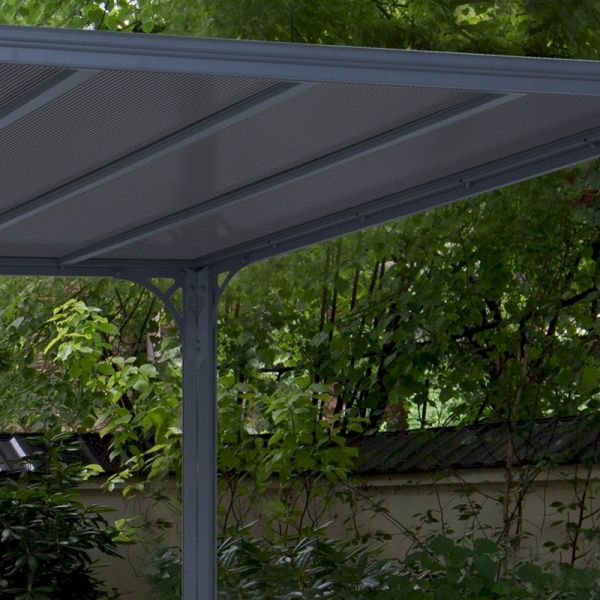 Palram - Canopia Milano 3000 Garden Gazebo Grey